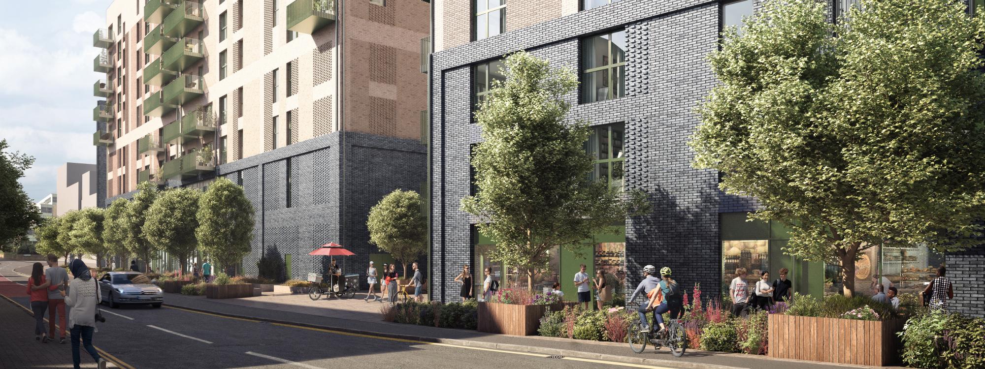 Render of Market Street proposals